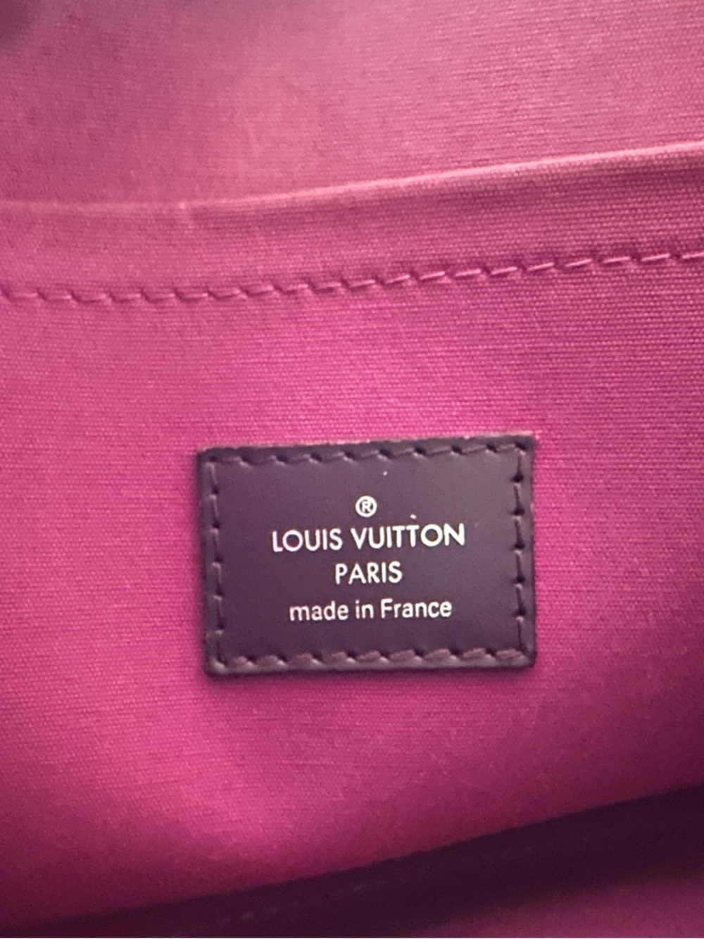 Louis Vuitton Structured Shoulder Bag in Deep Purple - Picture 3 of 16